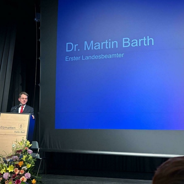 Ansprache Dr. Barth